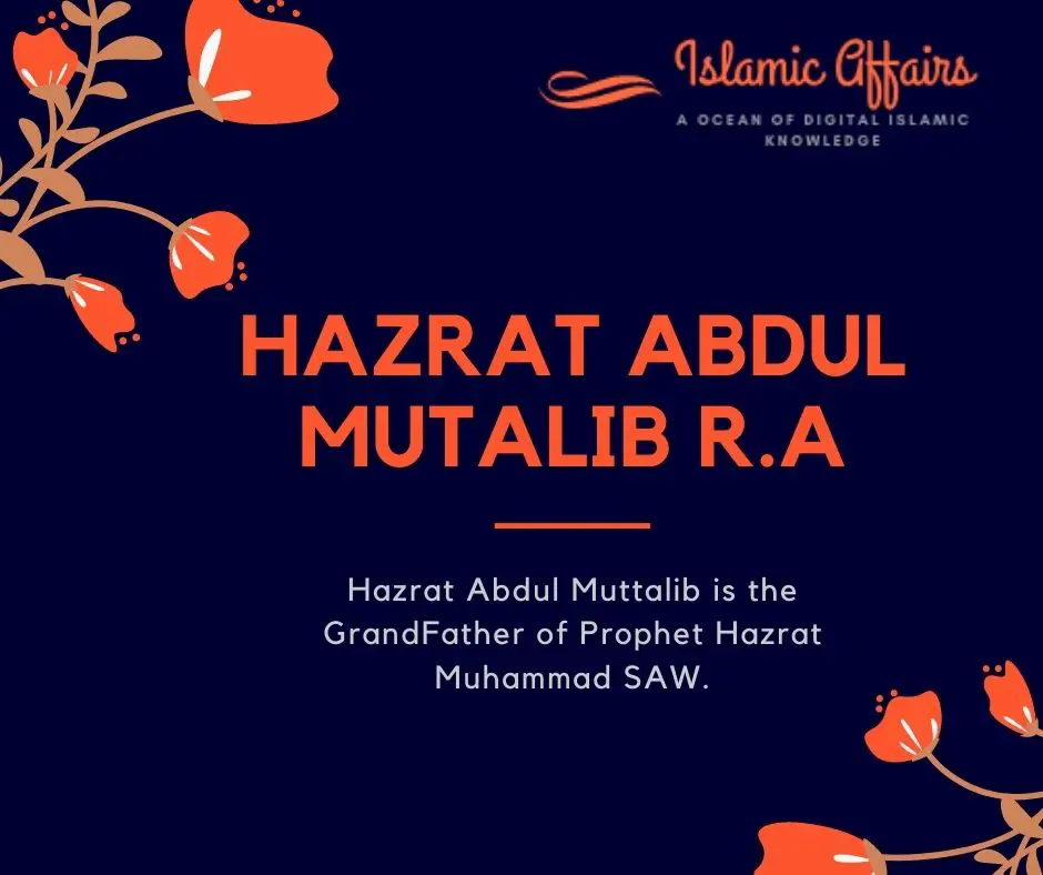 Hazrat Abdul Mutalib R.A