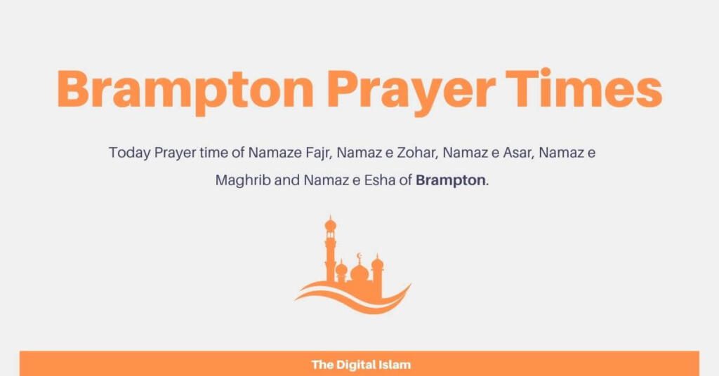 Brampton Prayer time