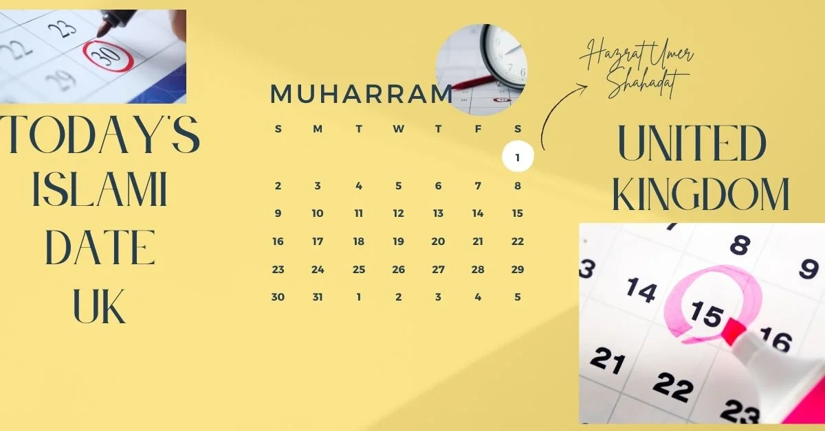 Today islamic date in UK Check the exact islamic date today as "Hijri D...